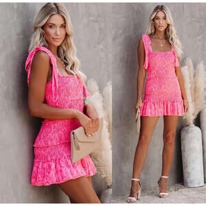 Vici Pink Mini Dress